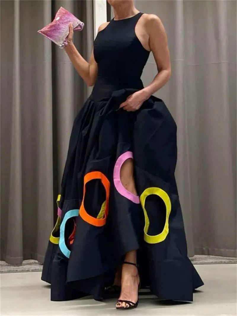 Pleated Party Dress